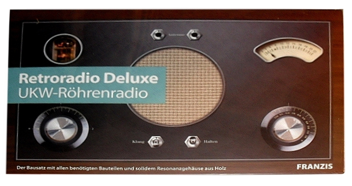 Franzis Retroradio deluxe UKW-Röhrenradio