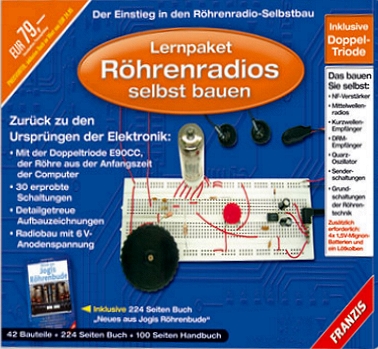 Franzis Lernpaket Röhrenradios selbst bauen